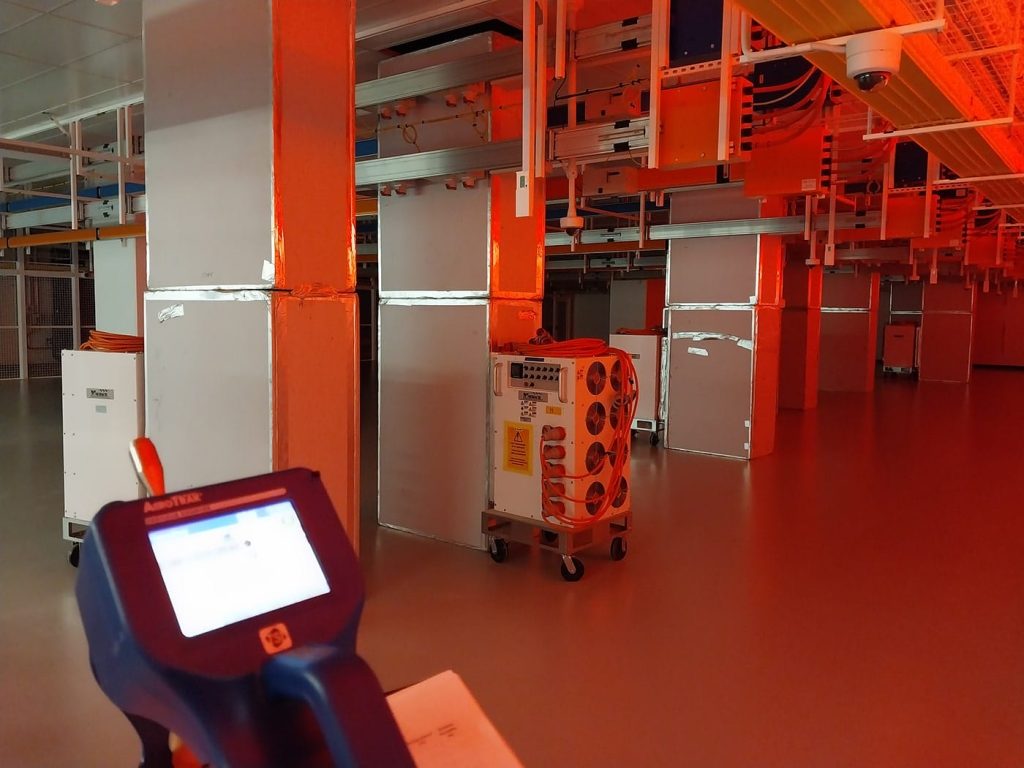 Cleanroom Particle Air Testing Data Centre